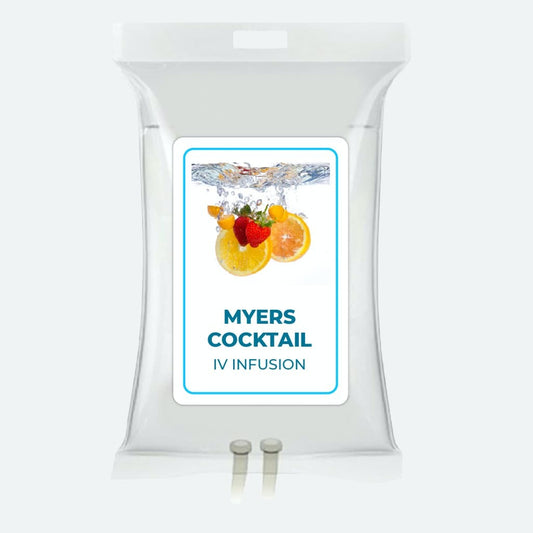 Myers’ Cocktail IV Therapy – available at Beauty O’Clock Medical Spa in Aurora & Vaughan
